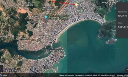 Lote / terreno à venda na Praia do Morro - Guarapari ES com 1248 m²