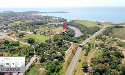 Lote / terreno à Venda com Acesso à Lagoa e Vista Mar em Meaipe, Guarapari ES