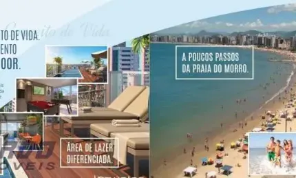 Apartamento à venda de 2 Quartos, Próximo ao Mar na Praia do Morro em Guarapari-ES!