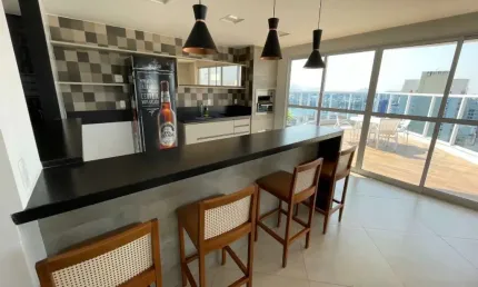 Apartamento 3 quartos à venda no Centro de Guarapari, alto padrão, lazer completo