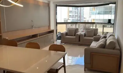 Apartamento à venda alto padrão, 3 Quartos com Vista Mar, Praia do Morro, Guarapari-ES. Espaço gourmet