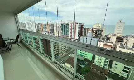 Apartamento 2 quartos à venda com vista para o mar da Praia do Morro, Guarapari ES.