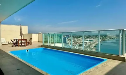 Apartamento à venda 2 quartos, lazer completo, vista mar, centro de guarapari es.