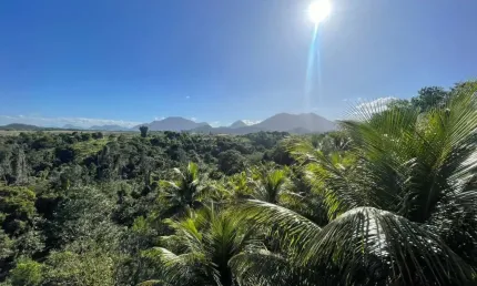 CHÁCARA À VENDA A POUCOS QUILÔMETROS DA PRAIA DO MORRO COM CASA EM CONSTRUÇÃO. TERRENO COM MAIS DE 5 MIL METROS QUADRADOS E UMA VISTA DE SURPREENDER!