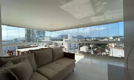 Apartamento 3 quartos à venda na Praia do Morro, fino acabamento e lazer completo.
