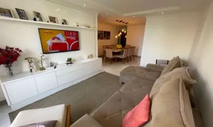 Apartamento 3 quartos, decorado à venda com vista para o mar, centro, guarapari es.