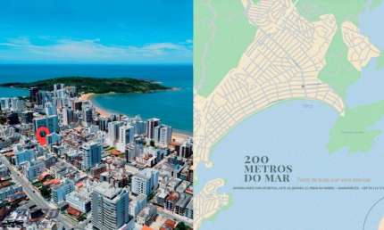 Lançamento apartamento de 2 quartos na Praia do Morro, Guarapari -ES com lazer na cobertura