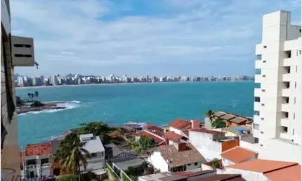 Apartamento à venda no Centro de Guarapari-ES: 3 quartos, 2 suítes, vista para o mar, 95m² - Imperdível!