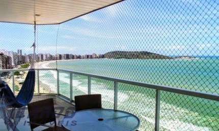 Cobertura duplex de frente para o mar à venda com 5 Suítes na Praia do Morro Guarapari-ES