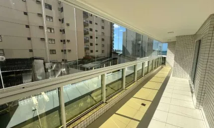 Apartamento 3 quartos à venda com vista para o mar da praia do morro, guarapari es. área externa com espaço gourmet privativo