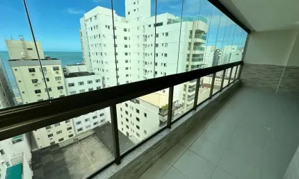 Apartamento 3 quartos à venda com vista para o mar da praia do morro, guarapari es.