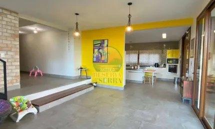 Casa estilo colonial para locação no reserva da serra jundiaí