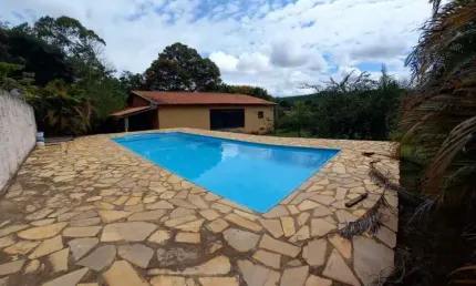 chácara em Tatuí, Bela Vista (1.150 m²), casa piscina, pomar.