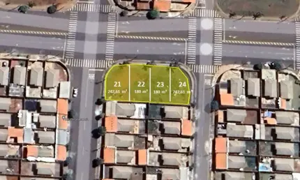 Lote em Tatuí, ótimo para comércio, 180 e 242,61 m².