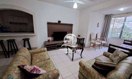Apartamento com 2 dormitórios à venda, 90 m² por R$ 480.000,00 - Pitangueiras - Guarujá/SP