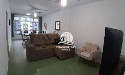 Apartamento com 2 dormitórios, 1 quadra da praia na Pitangueiras