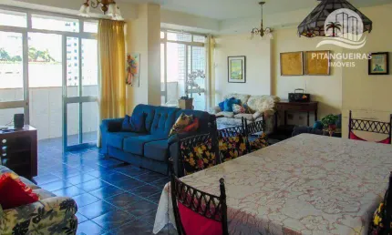 Pitangueiras - Amplo apartamento à 150 metros da praia.