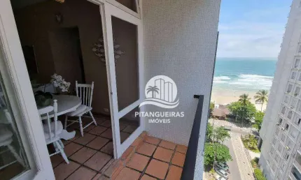 Pitangueiras, Vista Mar , 50 metros da praia, 2 dormitórios à venda, 90 m² por R$ 465.000 - Pitangueiras - Guarujá/SP