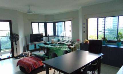 Flat com 3 dormitórios à venda, 112 m² por R$ 750.000,00 - Pitangueiras - Guarujá/SP