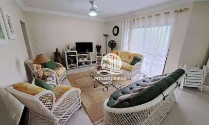 Apartamento com 4 dormitórios à venda, 140 m² - pitangueiras - guarujá/sp