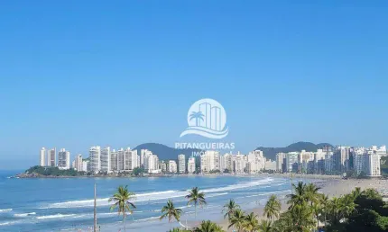 Pitangueiras - frente total ao mar, 209,51 m² úteis, 01 vaga de garagem em parqueamento, excelente apartamento, andar alto, maravilhosa vista