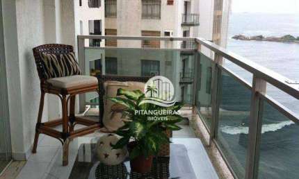 Apartamento com 1 dormitório à venda, 130 m² - Pitangueiras - Guarujá/SP