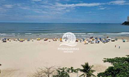 Apartamento com 2 dormitórios para alugar, 120 m² por R$ 6.002,00/mês - Pitangueiras - Guarujá/SP