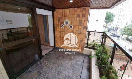 Apartamento com 3 dormitórios à venda, 130 m² - Pitangueiras - Guarujá/SP