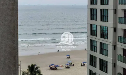 PITANGUEIRAS - NA QUADRA DA PRAIA, 136,38  M² ÚTEIS, 02 VAGAS DE GARAGEM, MARAVILHOSA VISTA MAR, ANDAR MEDIANO, CHURRASQUEIRA E SALÃO DE FESTAS.