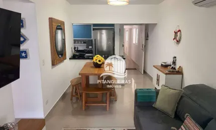 Apartamento amplo com lazer 1 quadra da Praia na Praia de Pitangueiras - Guarujá