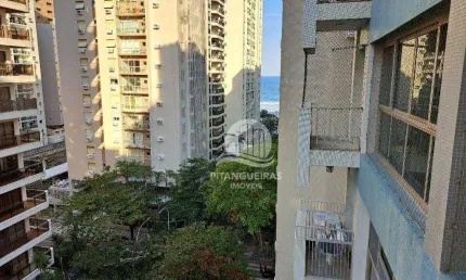 Apartamento com 3 dormitórios à venda, 121 m² - pitangueiras - guarujá/sp