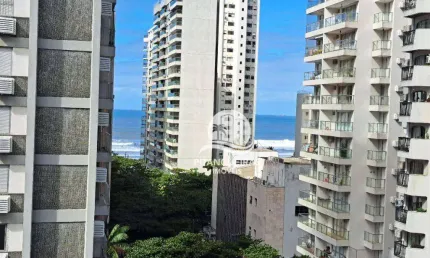 APARTAMENTO COM 2 DORMITÓRIOS, SENDO 1 SUÍTE, 2 QUADRAS DA PRAIA DE PITANGUEIRAS E COM VISTA PARA O MAR.