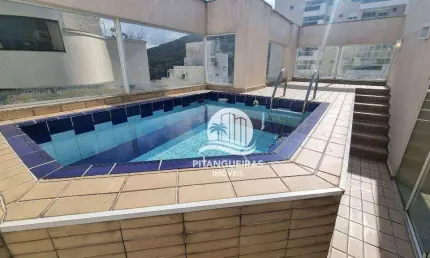 Cobertura com 3 dormitórios à venda, 170 m² - Pitangueiras - Guarujá/SP
