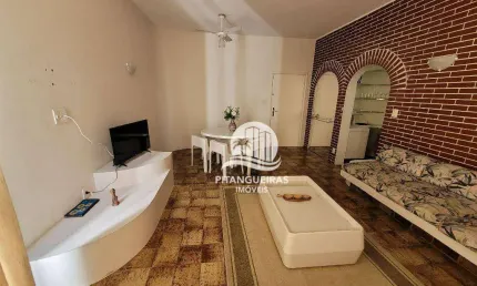 Pitangueiras – frente ao mar com maravilhosa vista, maravilhoso apartamento totalmente amplo e arejado, garagem em parqueamento.
