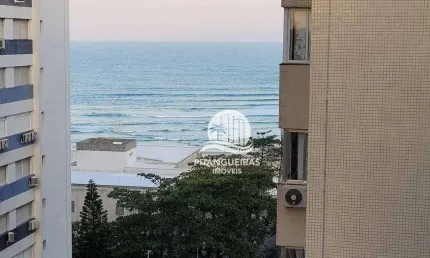 Pitangueiras – calçadão com maravilhosa vista mar, 142 m² úteis, garagem no prédio, região central