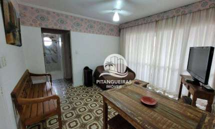 Apartamento com 1 dormitório à venda, 55 m² - Pitangueiras - Guarujá/SP