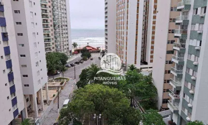 Apartamento com 1 dormitório à venda, 50 m² - pitangueiras - guarujá/sp
