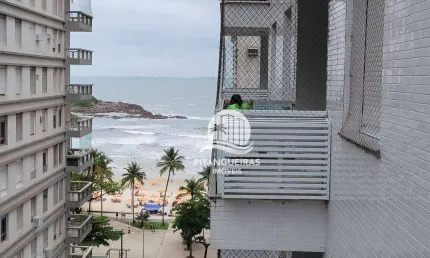 Apartamento com 2 dormitórios à venda, 100 m² por r$ 600.000,00 - pitangueiras - guarujá/sp