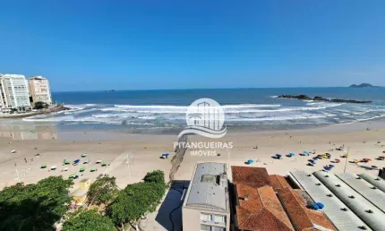 Apartamento amplo frente ao mar com vista panoramica