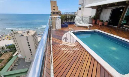 Cobertura com 3 dormitórios à venda, 300 m² - Pitangueiras - Guarujá/SP