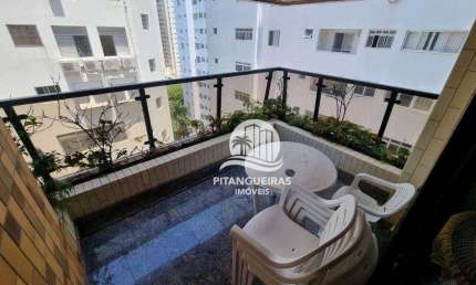 Apartamento com 3 dormitórios à venda, 130 m² - Pitangueiras - Guarujá/SP