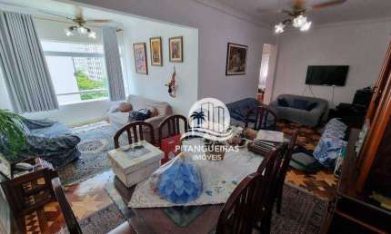 Apartamento com 3 dormitórios à venda, 120 m² - Pitangueiras - Guarujá/SP