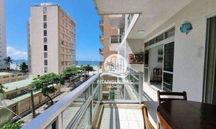 Apartamento com 3 dormitórios à venda, 140 m² - Pitangueiras - Guarujá/SP