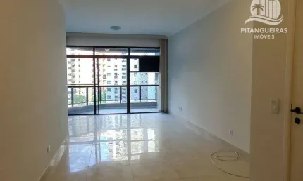 Pitangueiras – maravilhoso apartamento com 140 m² úteis, vistina para o mar, rico em armários, 02 vagas de garagem demarcada no prédio, lazer.