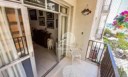 Apartamento com 3 dormitórios à venda, 130 m² - pitangueiras - guarujá/sp