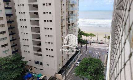 Apartamento com 3 dormitórios para alugar, 100 m² - Pitangueiras - Guarujá/SP