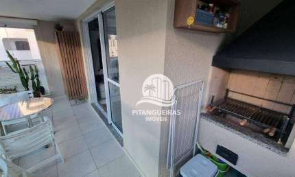 Apartamento com 2 dormitórios à venda, 80 m² - Pitangueiras - Guarujá/SP