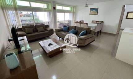 Apartamento com 4 dormitórios à venda, 134 m² - Pitangueiras - Guarujá/SP