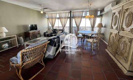 Apartamento com 4 dormitórios à venda, 134 m² - Pitangueiras - Guarujá/SP
