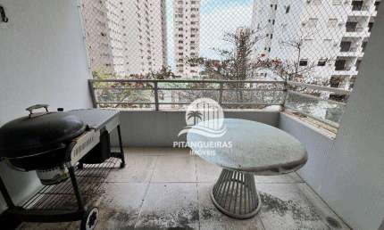 Apartamento com 3 dormitórios à venda, 130 m² - Pitangueiras - Guarujá/SP